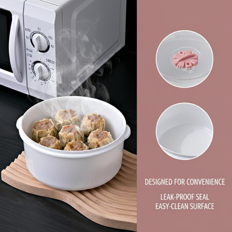 Bao Steamer Bamboo - Cuiseur à riz et cuiseur vapeur