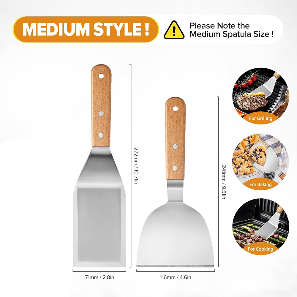 LMETJMA Ensemble de spatules e - Okonomiyaki Spatula avis et prix