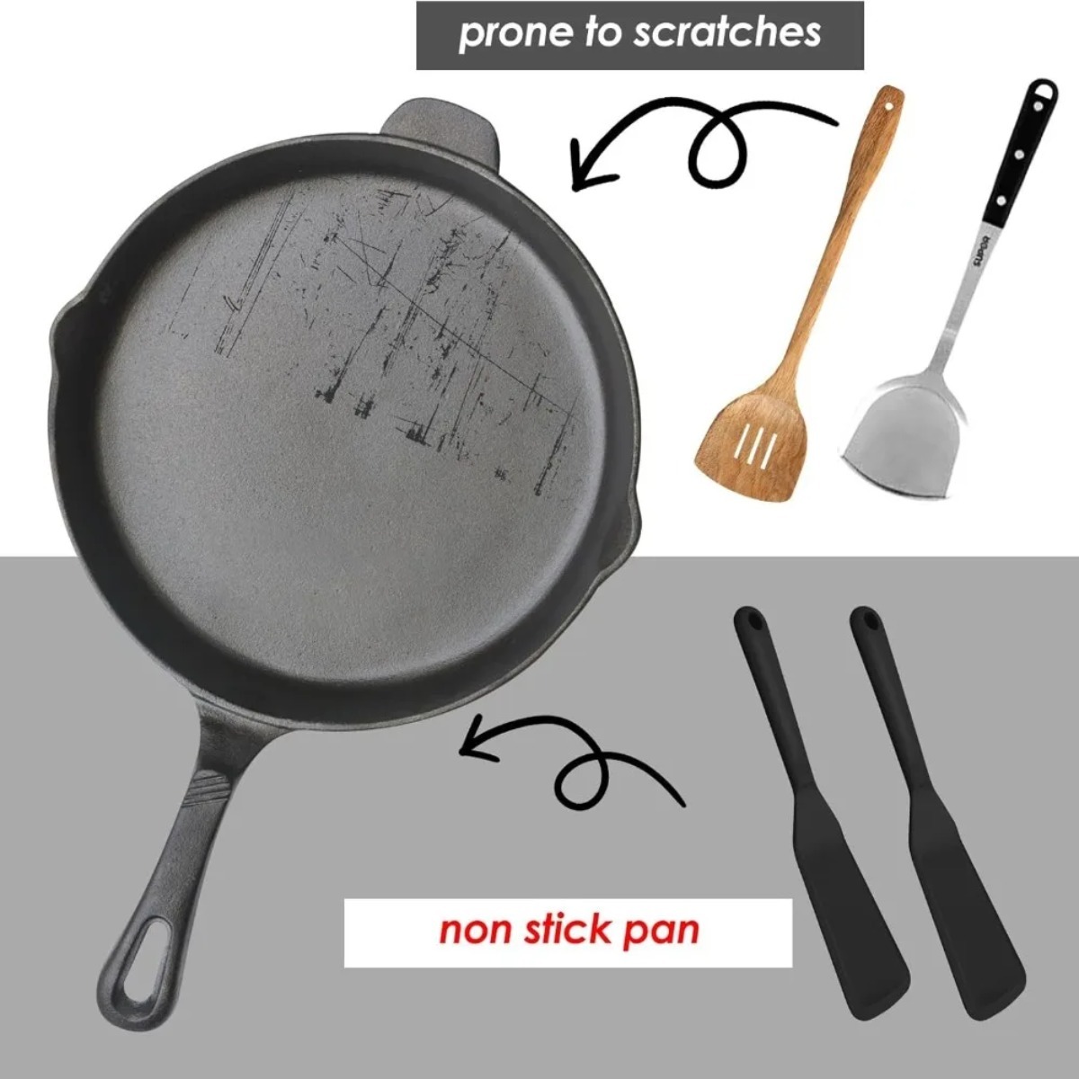 Spatule fine en Silicone de qu - Okonomiyaki Spatula avis et prix
